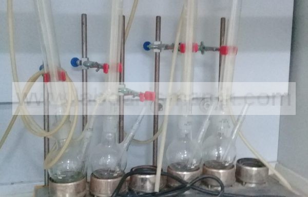 Gerhardf marka- 6 lı balon, Soxhlet – 2. EL / Used