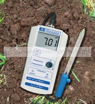 pH Metre – Portatif pH Metre Milwaukee MW101 – Toprak için – Portatif PH Metre
