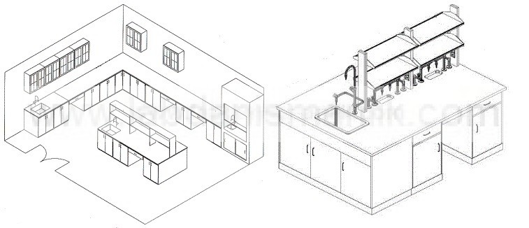 Anahtar Teslim Laboratuvar Kurulumu / Turnkey Laboratory Installation