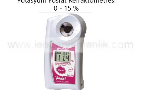 Refraktometre – Atago PAL-70S Refraktometre – Potasyum Fosfat Refraktometresi – Ölçüm Aralığı: 0 – 15 %