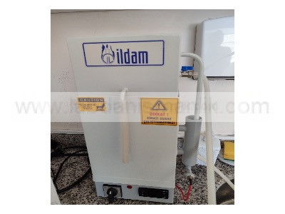 Distile Su cihazı, İLDAM ILD-DS-04, 4 Litre / Saat- 2.EL