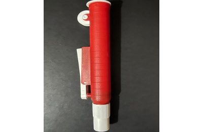 Pipet pompası, puar 25 ml pipet pompası - Makaralı Puar Kırmızı, Pipet Pompası Plastik (pi Pump) Kırmızı 25ml