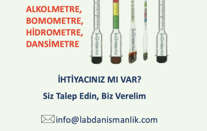 ALKOLMETRE, BOMOMETRE, HİDROMETRE, DANSİMETRE ihtiyacınız için bize ulaşabilirsiniz.
