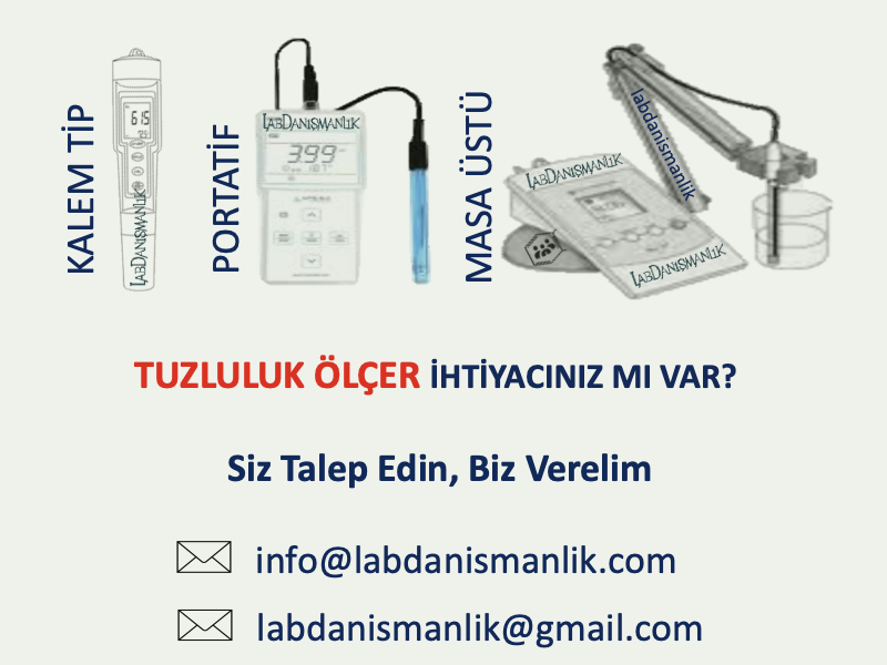 TUZLULUK ÖLÇER CİHAZ ihtiyacınız için bize ulaşabilirsiniz.