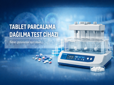 TABLET PARÇALAMA DAĞILMA TEST CİHAZI