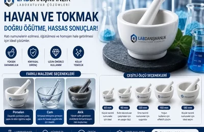 Laboratuvar Havanı Nedir? Havan ve Tokmak Ne İşe Yarar? Laboratuvar Havanı Nedir? Havan ve Tokmak Ne İşe Yarar?