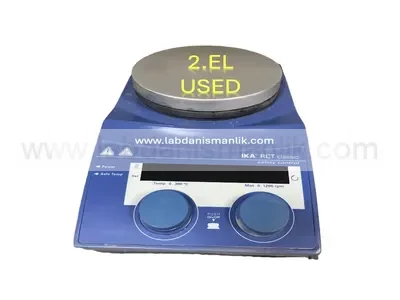 2.el Isıtıcılı Manyetik Karıştırıcı IKA RCT Classic ( 20lt / H₂O )