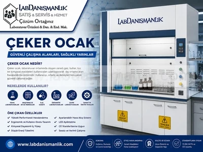 Çeker Ocak Nedir? Nerelerde Kullanılır? Laboratuvar Güvenliğinin Vazgeçilmez Ekipmanı!